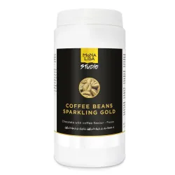 Coffee Beans Sparkling Gold